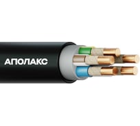 Кабель силовой АПОЛАКС ВВГнг(А)-FRLS 5x4,0 ок (N,PE)-0,66 500 м 4687206953154