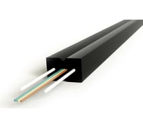 Волоконно-оптический кабель Hyperline FO-FTTH-IN-9S-4-LSZH-BK 9/125 (SMF-28 Ultra) одномодо 358923