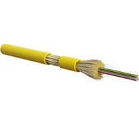 Волоконно-оптический кабель Hyperline FO-MC3-IN-9S-12-LSZH-YL 9/125 (SMF-28 Ultra) одномодо 390898