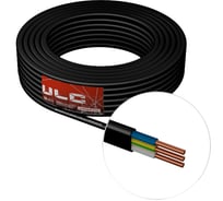 Кабель ВВГ-ПнгА ULC 3х2.5 черный 50м ULС0039