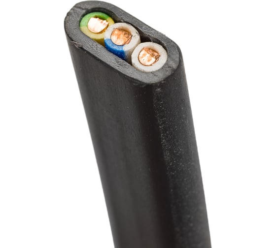 Кабель ВВГ-ПнгA-LS ULC 3х2.5 черный 10м ULС0045 ULC0045