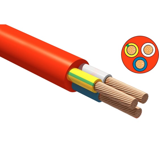 Кабель для удлинителя iTOK КГТТ 3х2,5 гибкий морозостойкий оранжевый ГОСТ (5 метров) i-KPP-SU-KGTT-325-5-OR 1