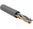 Кабель витая пара ELITRON U/UTP кат.5E 4х2х24AWG solid CU PVC серый (м) E195-305 1