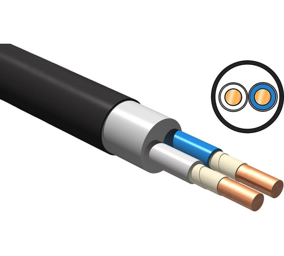 Кабель iTOK ППГнг(А)-HF 2x1,5 ГОСТ (50 метров) i-KPP-PPGNG-HF-215-50 1