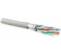 Кабель Hyperline UFTP4-C6A-S23-IN-LSLTX-GY-305 (305 м) витая пара U/FTP, категория 6A, 4 пар 453297