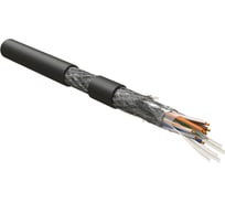 Кабель для сетей Hyperline ISFUTP4-C5E-P26/19-PVC-BK (500 м) Industrial Ethernet 444054