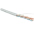 Кабель Hyperline UUTP4-C5E-S24-IN-LSZH-GY-100 (100 м) витая пара, неэкран. U/UTP, категория 5e, 4 пары (24 AWG), серый 273289 1