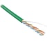 Кабель Hyperline UUTP4-C5E-S24-IN-LSZH-GN-100 (100 м) витая пара, неэкран. U/UTP, категория 5e, 4 пары (24 AWG), одножильный (solid), LSZH, зеленый 273508 1