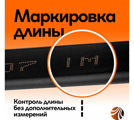 Кабель ОРЕОЛ ВВГп-НГ А LS 3х2,5 мм ГОСТ 100 м 00000053284