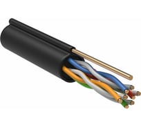 Витая пара IEK ITK U/UTP кат.5E 4х2х24AWG LDPE трос 1,2мм 305м LC3-C5E04-159