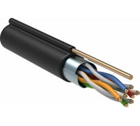 Витая пара IEK ITK F/UTP кат.5E 4х2х24AWG LDPE трос 1,2мм 305м LC3-C5E04-359