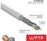 Кабель витая пара REXANT U/FTP, CAT 6A, LSZH нг(А)-HF, 4х2х0,575 мм, 23AWG, внутренний, серый, 305м 02-0321 2