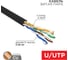 Кабель витая пара REXANT U/UTP CAT5e PE 4PR 24AWG внешний черный 305м РФ 01-0054-R 2