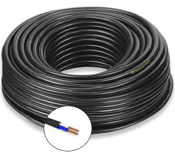 Кабель силовой ПРОВОДНИК ВВГнг(A)-LS 2х1.5 мм2, 15м BOZ10191L15 1