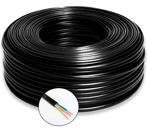Кабель электрический ПРОВОДНИК ВВГ-Пнг(A)-LS 3х2.5 мм2, 2м BOZ62208L2 1