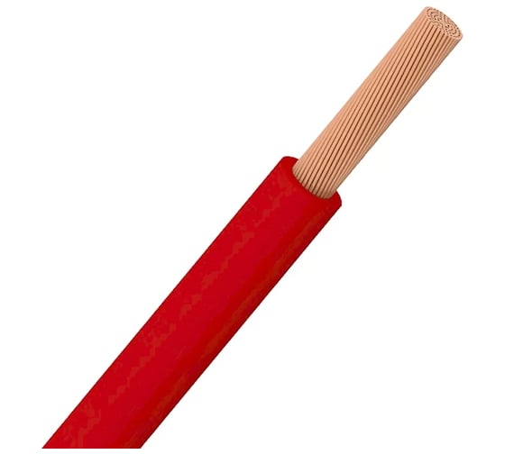 Провод ELITRON ПуГВнг(А)-LS 1х10 Красный, 10м E400-10 1