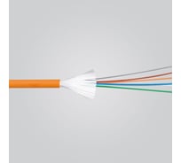 Кабель оптоволоконный Legrand OM 2, многомодовый, внутренний/наружный, с плотным буфером, 6 волокон 032508