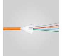 Кабель оптоволоконный Legrand OM2, многомодовый, внутренний/наружный, с плотным буфером, 8 волокон, LSZH 032475