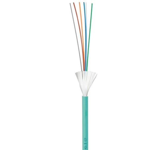 Кабель оптоволоконный Legrand OM3, многомодовый, внутренний/наружный, с плотным буфером, 2 волокна, LSZH 032480 1