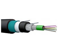 Кабель оптоволоконный Legrand OM3, многомодовый, внутренний/наружный, в броне из стальной гофрированной ленты, огнестойкий, 4 волокна, LSZH 032921