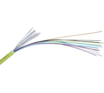 Кабель оптоволоконный Legrand OS2, одномодовый, внутренний/наружный, с плотным буфером, 16 волокон, LSZH 032293