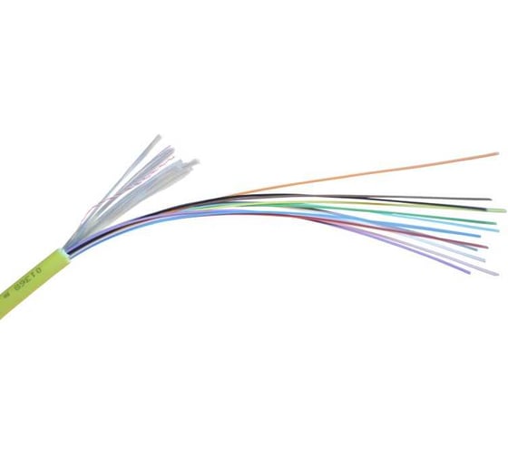 Кабель оптоволоконный Legrand OS2, одномодовый, внутренний/наружный, с плотным буфером, 16 волокон, LSZH 032293 1