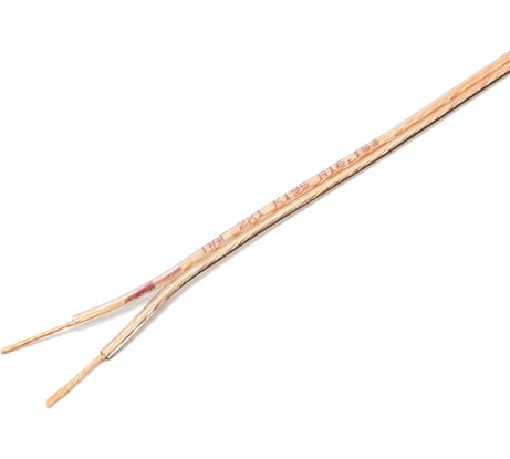 Акустический кабель Cablexpert прозрачный, 20 м, бухта CC-TC2x1,0-20M