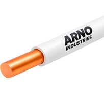 Провод силовой ARNO INDUSTRIES медный, 100м, ПуВнг(А)-LS 1х2.5 белый, однопроволочный, LS низкое дымо-газовыделение, для силовой проводки ТРТС 9471620