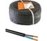 Провод TDM ELECTRIC ПВС 2х6 ГОСТ (100м), черный SQ0118-0380 1