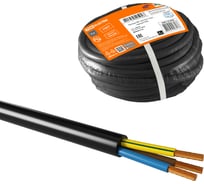 Провод TDM ELECTRIC ПВС 3х6 ГОСТ (5м), черный SQ0118-0302