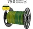 Провод TDM ELECTRIC ПуВ 1х2,5 ГОСТ на катушке (750м), желто-зеленый SQ0124-0025 1