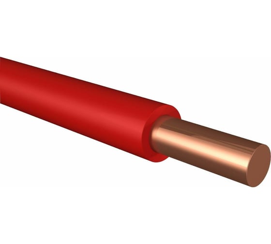 Провод TDM ПуВнг(А)-LS 1х0,5 ГОСТ (1500м), красный SQ0124-0259 1
