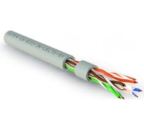 Кабель витая пара U/UTP Hyperline неэкранированная 305 м, категория 6, 4 пары, серый, 426003