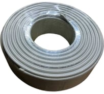 Кабель Folan RG6 UW 1.02 мм CCS, оплетка 48x0.12 мм AL, оболочка PVC белый, бухта 100 м FLRG6UW48
