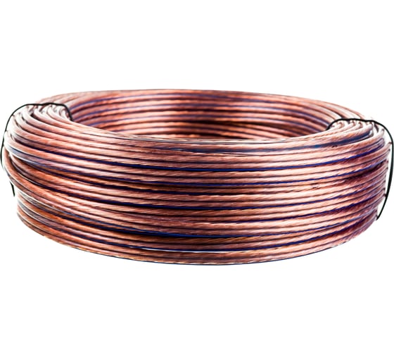Акустический кабель Cablexpert прозрачный, 30 м, бухта CC-TC2x1,5-30M