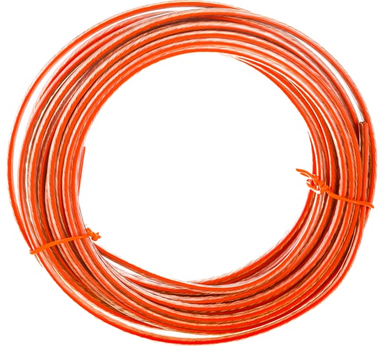 Акустический кабель Cablexpert прозрачный, 10 м, бухта CC-TC2x2,5-10M