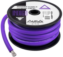 Кабель силовой AURA TCCA+TOFC, 0AWG/50мм2, 10м/катушка, фиолетовый PCH-450V