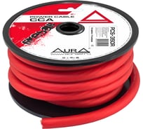 Кабель силовой AURA 0AWG/50мм2, 10м/катушка, красный PCS-350R