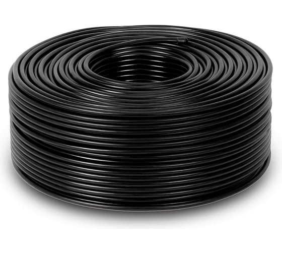 Кабель коаксиальный ДалСВЯЗЬ 8D-FB CCA LSZH (черный), 100 м бухта 8783 1