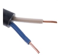 Электрокабель ВВГнг(А)-LS (зап) /ГОСТ MW 2х1,5 бухта 100м черный Ч-0,1