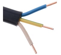 Электрокабель ВВГ-Пнг(А)-LS (зап) /ГОСТ MW 3х6 бухта 100м черный Ч-0,1