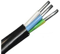 Электрокабель MW АВВГ-П /ГОСТ 3х16 бухта 100м черный АВВГ-П /ГОСТ 3х16 Ч-0,1