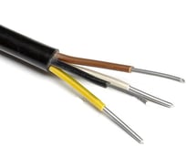 Электрокабель АВВГ (зап) /ГОСТ MW 4х2,5 бухта 200м черный Ч-0,2