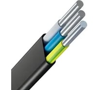 Электрокабель АВВГ-Пнг(А)-LS(зап) MW 3х2,5 бухта 100м черный Ч-0,1