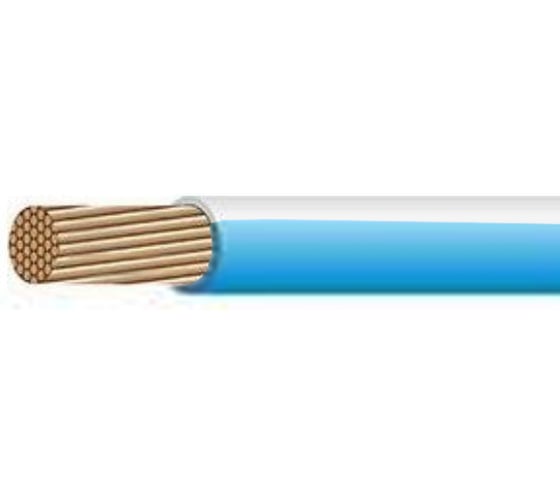 Электропровод MW ПуГВ (ГОСТ) 1х0,5 голубо-белый 100 м. бухта ПуГВ (ГОСТ) 1х0,5 голубо-белый-0,1 1