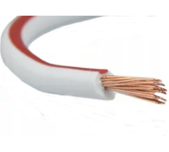 Электропровод MW ПуГВ (ГОСТ) 1х1,5 бело-коричневый 100 м. бухта ПуГВ (ГОСТ) 1х1,5 бело-коричневый-0,1 1