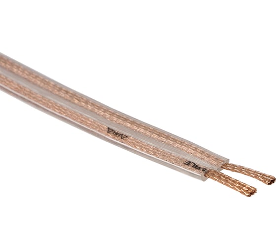 Акустический кабель AurA OFC, плоский, 14AWG/2.5мм2, 75м/катушка SCC-525F
