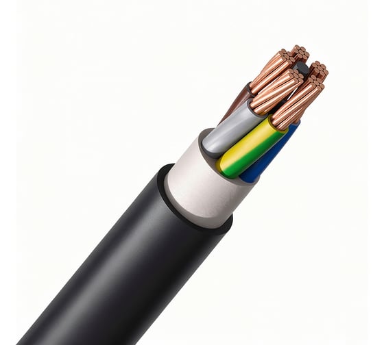 Кабель ELITRON ВВГнг(А)-FRLSLTx 5х95 МК ГОСТ 80 метров E556-80