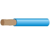 Электропровод MW ПуГВнг(А)-LS 1х6 голубой бухта 200м ПуГВнг(А)-LS 1х6 голубой-0,2