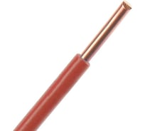 Электропровод MW бухта 1000 м ПуВ /ГОСТ 1х0,75 красный-1